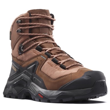Salomon Quest Element GTX Femme mocha mousse / pewter / marine blue