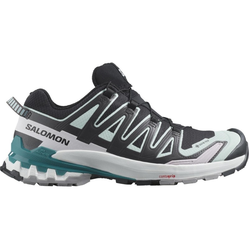 Salomon XA PRO 3D V9 GTX Femme black / bleached aqua / harbour blue