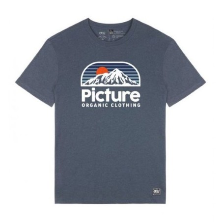 Picture Authentic Tee dark blue melange