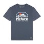 Picture Authentic Tee dark blue melange