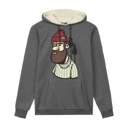Picture Mopsa Plush Hoodie dark grey melange