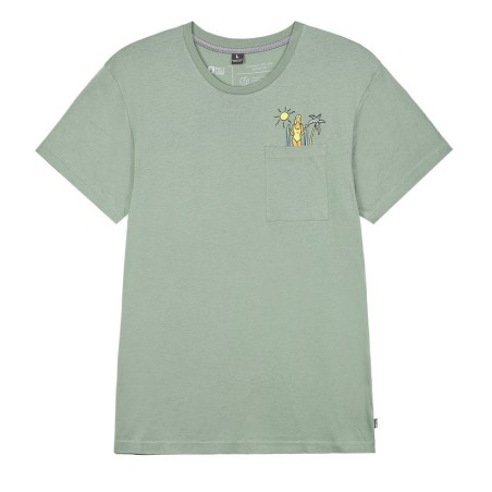 Picture Sunk Tee green spray