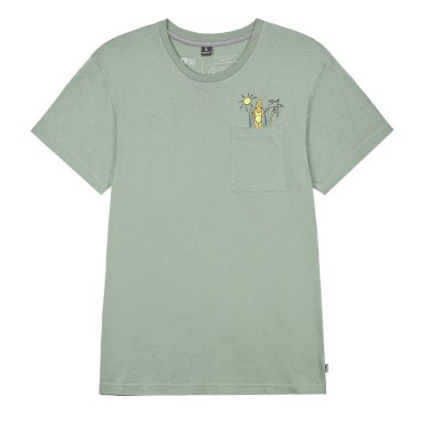 Picture Sunk Tee green spray