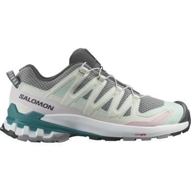 Salomon XA PRO 3D V9 Femme gull / white / bleached aqua