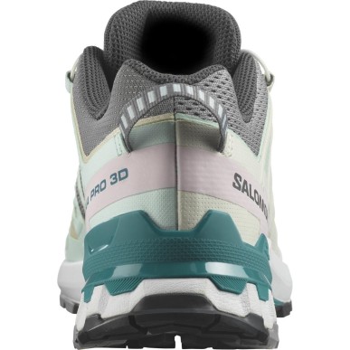 Salomon XA PRO 3D V9 Femme gull / white / bleached aqua