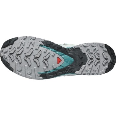 Salomon XA PRO 3D V9 Femme gull / white / bleached aqua