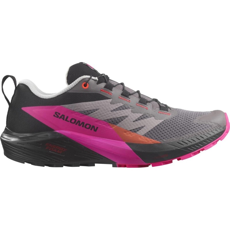 Salomon Sense Ride 5 plum kiten / black / pink glo