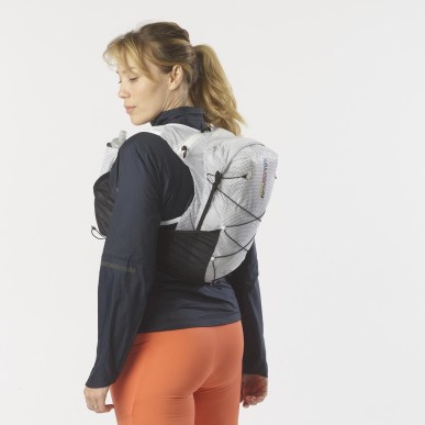 Salomon Advanced Skin 12 with flasks black