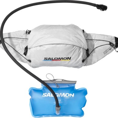 Salomon Cross Season Waist Race white / black