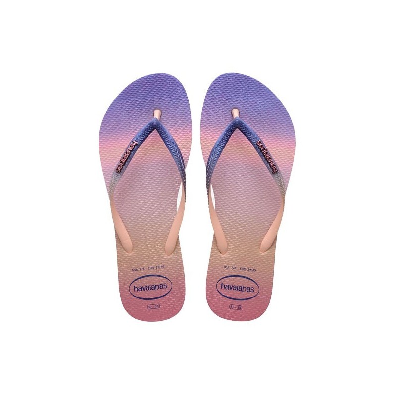 Havaianas Tongs Slim Gradient Femme sunset / ballet rose Havaianas Tongs Slim Gradient Femme sunset / ballet rose