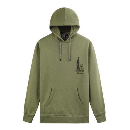 Picture D&S Winerider Hoodie green spray