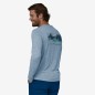 Patagonia L/S Cap Cool Daily Graphic Tee steam blue