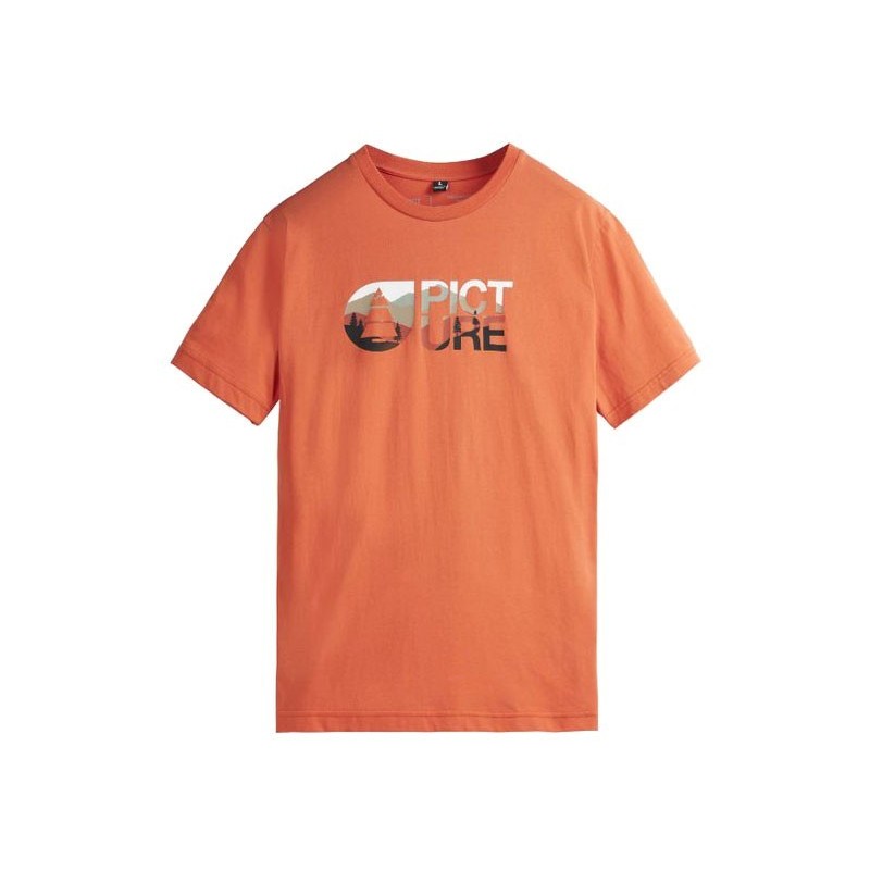 Picture Basement Nald Tee orange rust