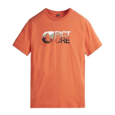 Picture Basement Nald Tee orange rust