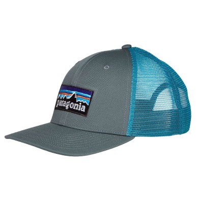 Patagonia P-6 Logo Trucker Hat nouveau green
