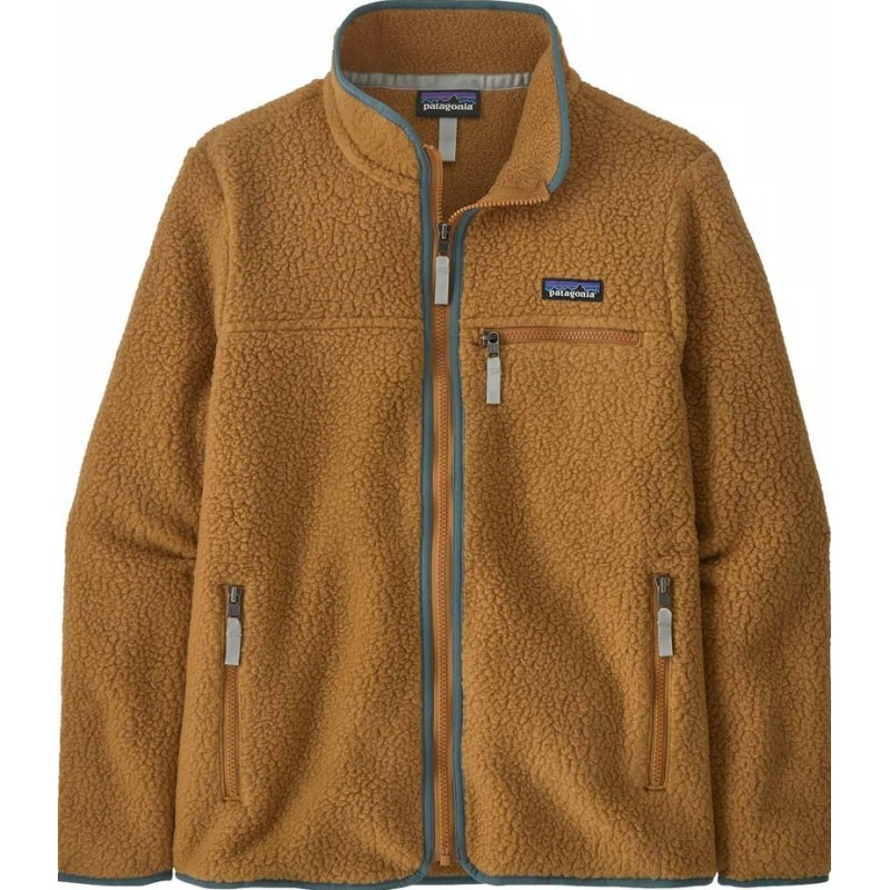 Patagonia Retro Pile Jacket Femme nest brown / nouveau green