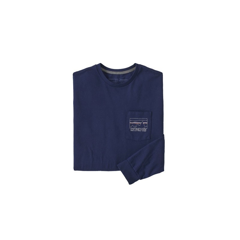 Patagonia L/S 73 Skyline Pocket Responsibili Tee lagom blue Patagonia L/S 73 Skyline Pocket Responsibili Tee lagom blue