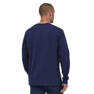 Patagonia L/S 73 Skyline Pocket Responsibili Tee lagom blue