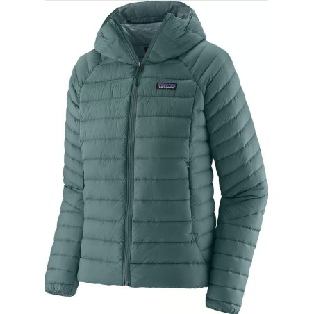 Patagonia Down Sweater Hoody Femme nouveau green