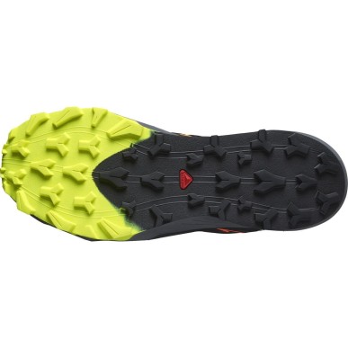 Salomon Thundercross black / quiet shade / fiery coral