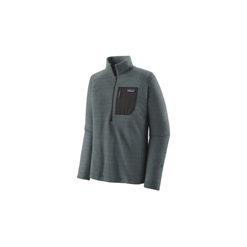 Patagonia R1 Air Zip Neck nouveau green