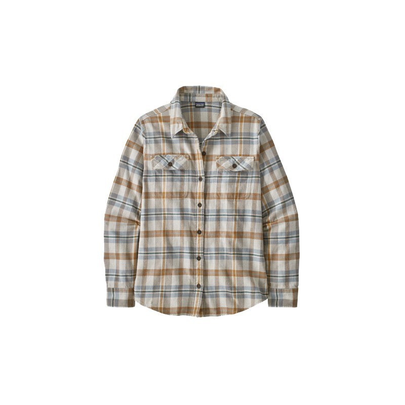 Patagonia L/S Organic Cotton MW Fjord Flannel Femme natural