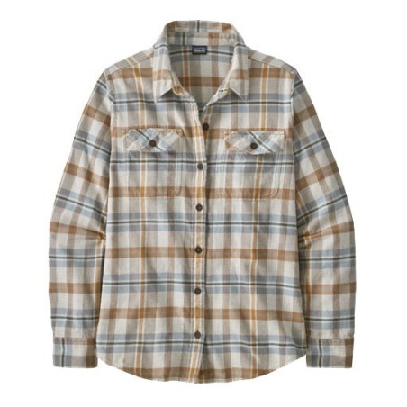 Patagonia L/S Organic Cotton MW Fjord Flannel Femme natural