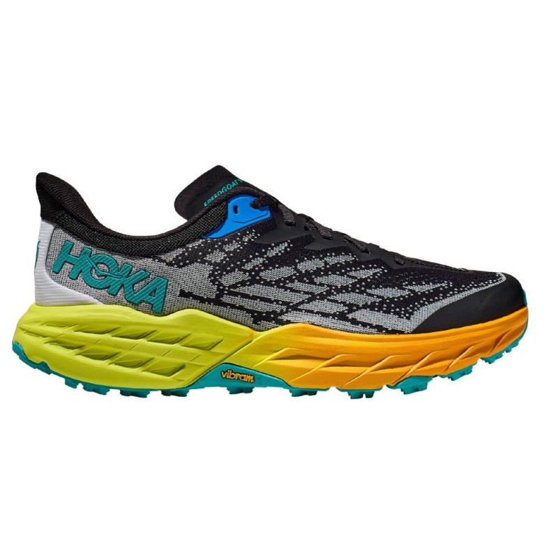 Hoka Speedgoat 5 black / evening primrose