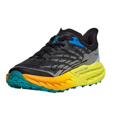Hoka Speedgoat 5 black / evening primrose