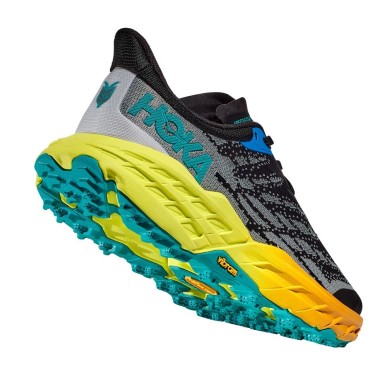 Hoka Speedgoat 5 black / evening primrose