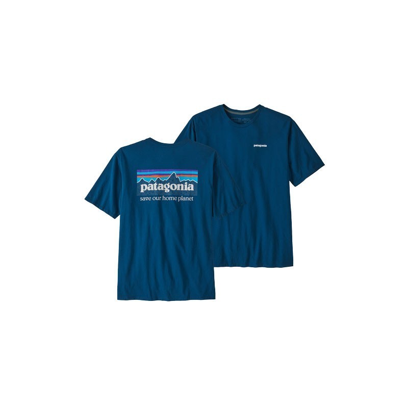 Patagonia P-6 Mission Organic Tee lagom blue