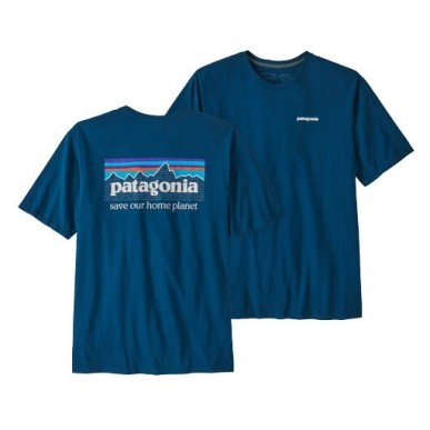 Patagonia P-6 Mission Organic Tee lagom blue