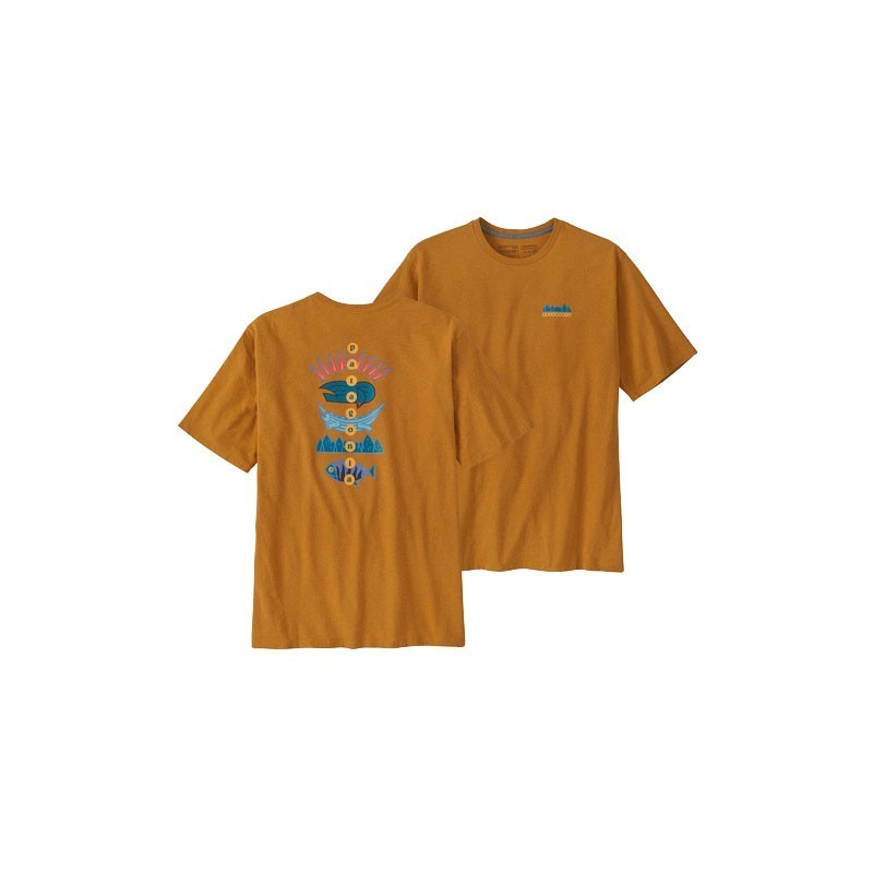 Patagonia Fitz Roy Wild Responsibili-Tee dried mango Patagonia Fitz Roy Wild Responsibili-Tee dried mango