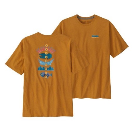 Patagonia Fitz Roy Wild Responsibili-Tee dried mango