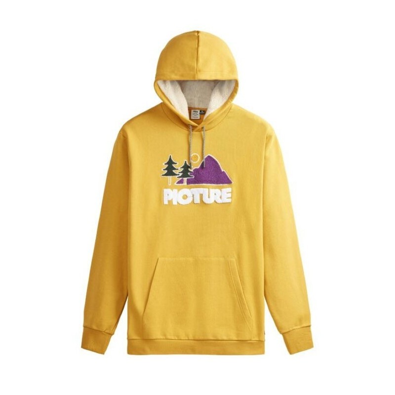 Picture basement zip hoodie red clay