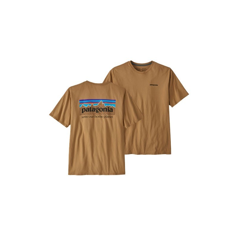 Patagonia P-6 Mission Organic Tee grayling brown