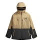 Picture Track Jacket tannin / black Picture Track Jacket tannin / black