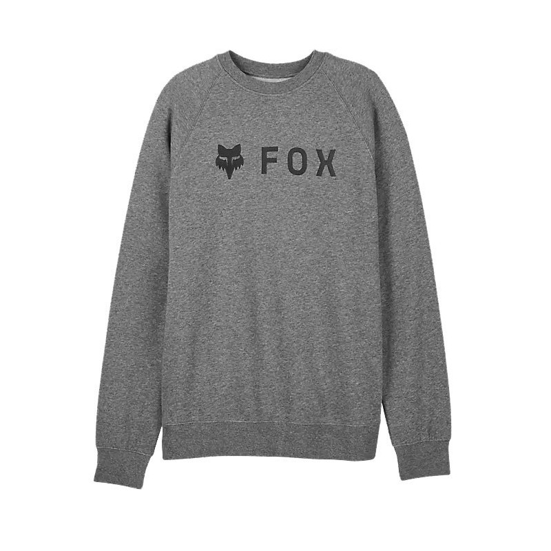 Fox Absolute Crew Sweat heather graphite Fox Absolute Crew Sweat heather graphite