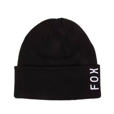 Fox Wordmark Beanie Femme black