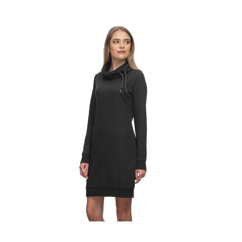 Ragwear Chloe Solid Dress Femme dark green