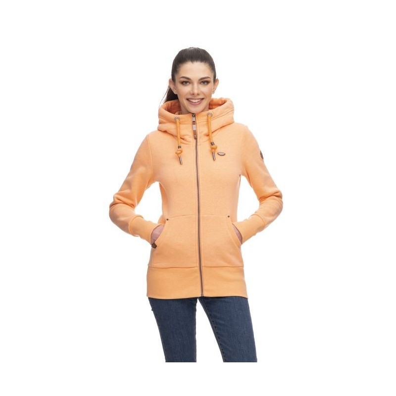 Ragwear Neska Zip Hood Femme papaya