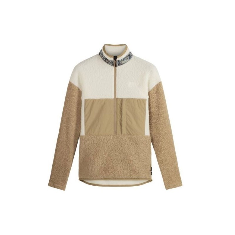 Picture Naatil 1/4 Fleece Femme tannin