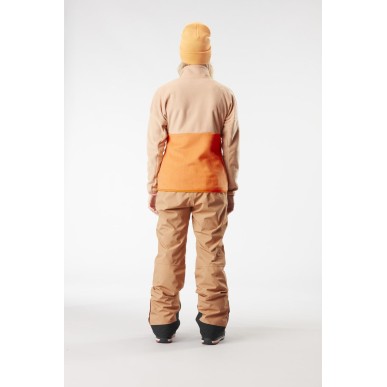 Picture Arcca 1/4 Fleece Femme latte