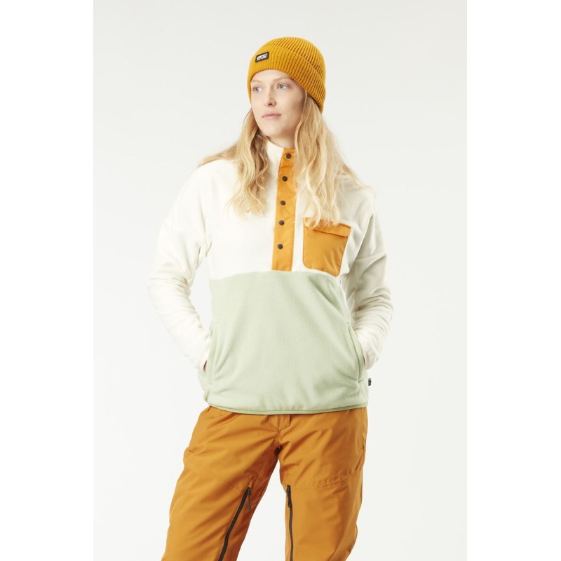 Picture Arcca 1/4 Fleece Femme light milk Picture Arcca 1/4 Fleece Femme light milk