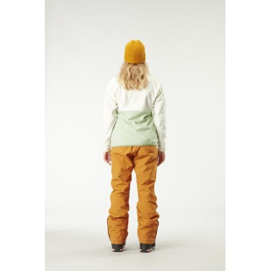 Picture Arcca 1/4 Fleece Femme light milk