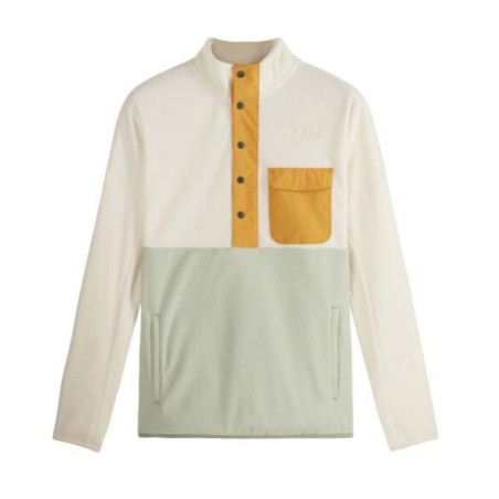 Picture Arcca 1/4 Fleece Femme light milk