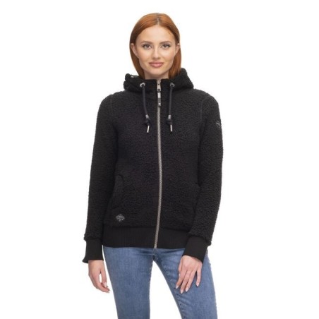 Ragwear Vilmac Zip Hood Femme black