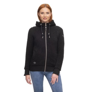 Ragwear Vilmac Zip Hood Femme black