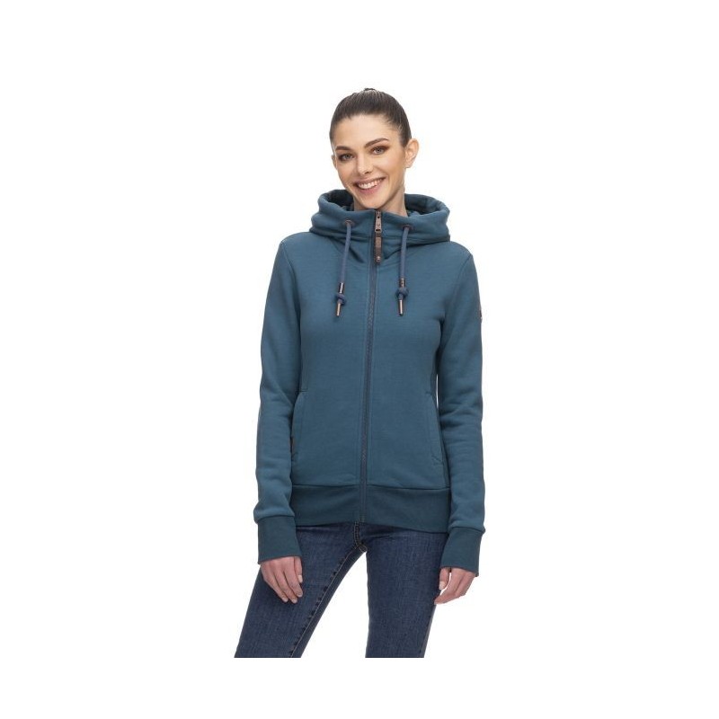 Ragwear Emer Hood Zip Femme petrol