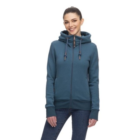 Ragwear Emer Hood Zip Femme petrol